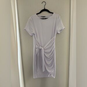 Lillusory white wrap shirt dress. NWT!